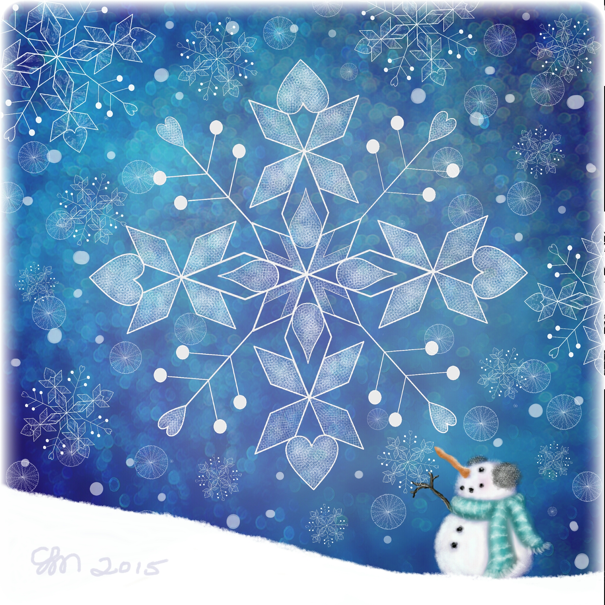 dcsnowflake winter colorful snow drawing...